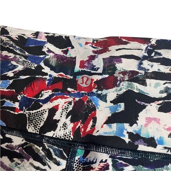 Lululemon Wunder Under Hi-Rise 1/2 tight culture clash 17 in - Picture 4 of 5